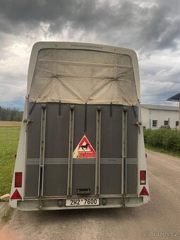 Přepravník Humbaur Rapid, se sedlovno celková 1600 kg - 6