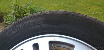 Alu kola orig. Ford 16 se zánovníma pneu 205/55/16, letní - 6