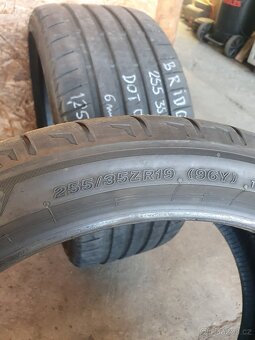 255 35 r 19 vzorek 85% R 19 255/35 letní pneumatiky gumy - 6