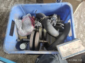 Startér, hlavy válců Jawa 50, klikovky - 6