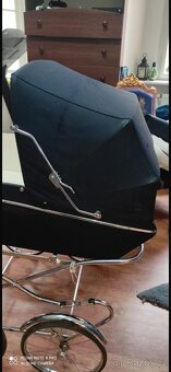 Retro kočárek pro dvojčata - 6