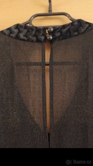 Černé společenské šaty značka Laura Contini - 6