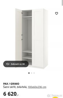 Sňkříň Pax Ikea - 6