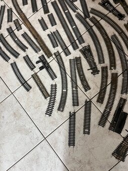 Set 1 poškozených kolejí tt - 6