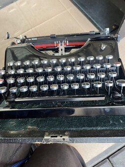 Starý psací stroj Rheinmetall - 6