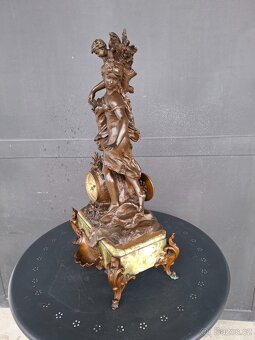 Starožitné figurální hodiny Francie - 6