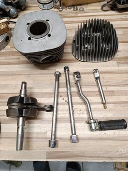 Monark ČZ 150, motory JAWA , náhradní díly - 6