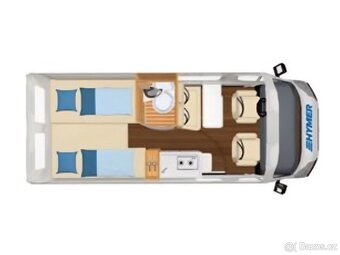 OBYTNÝ AUTOMOBIL HYMER FREE 602 AUTOMAT 160PS - 6