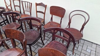 Ohýbaná křesla a židle - THONET, MUNDUS, KOHN - 6