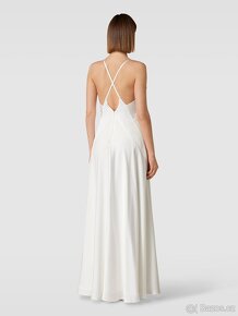 Saténové svatební šaty vel L/XL - 42/44 - 6