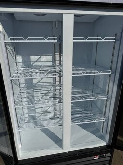 Prosklená chladicí lednice dvoudveřová - 6