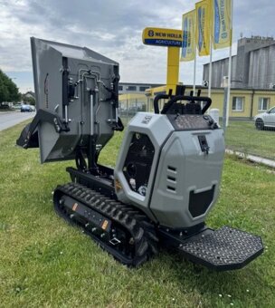 hydraulický dumper, železný kůň, pásový dumper - 6