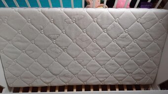 Bílá postýlka +matrace traumeland - 6