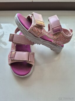 Sandály s třpytky vel.28 - 6
