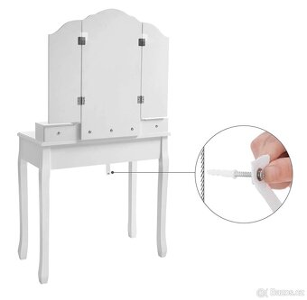 Toaletní stolek Elen - 6