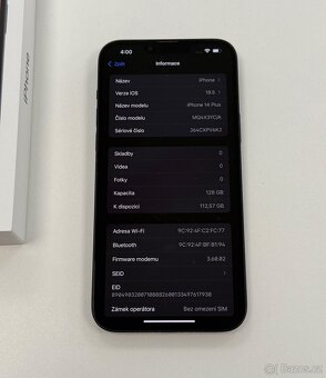 iPhone 14 PLUS 128GB ✅ TOP STAV - 6