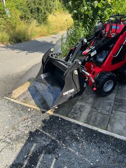 Hydraulická lopata klapačka pro čelní nakladač, žralok - 6
