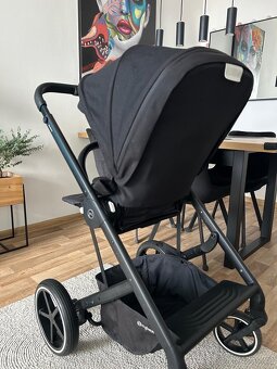 ✨ Stylový kočárek Cybex Balios S Lux – Moon Black (2022) ✨ - 6