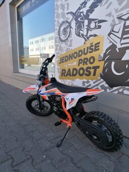 Pitbike Spirit 90 12/10 Automat oranžová - 6