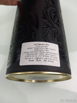 Don Papa 10y 43% 0,7 l (tuba) - 6