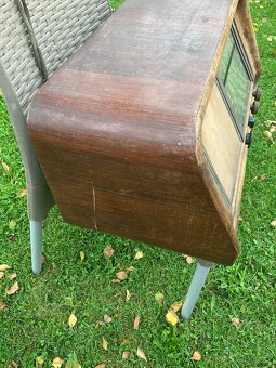 Starožitné retro rádio magnadyne - 6