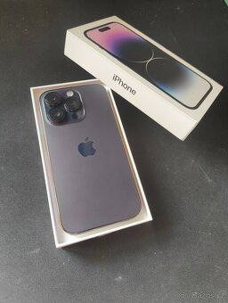 iPhone 14 Pro 128 GB Deep Purple - záruka 6/2026 - top stav - 6