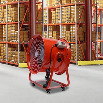 Průmyslový ventilátor 47cm/1100W - zabalený - 6