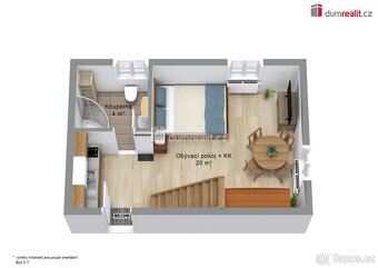 Prodej apartmánu 2+kk ve Pstruží přímo u lanovky skiareálu P - 6