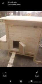 Dřevěný nezateplený kurník - 6