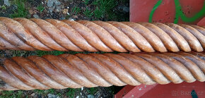 Starožitná masivní postel - 6