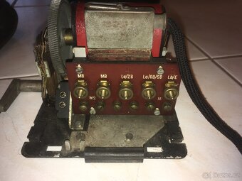 Telefon Tischfernsprecher TF 38, štábní - 6