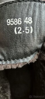 Černohnědé boty vel. 48 - 6