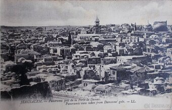 Pohlednice Levy & Fils , Paris - Jerusalem - 1919 - 6
