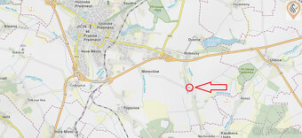 Prodej pozemku pro bydlení, 3493 m2, Jičín - Robousy - 6
