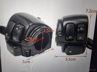 Moto univerzální spínače na chopper - 6