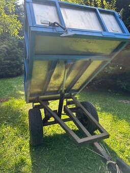 Vozík za malotraktor ,Hydraulický ,vlečka - 6