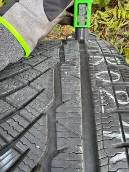 496. 2x zimní pneu michelin 215/45 r18 (cca 6,5 mm) - 6