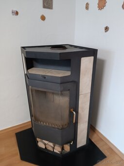 Krbová kamna rohová LUŽ - 6