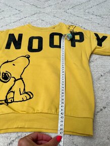 Dětská žlutá mikina Snoopy vel 116 5-6 let - 6