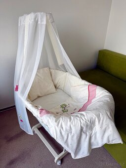 Proutěný košík na miminko - 6