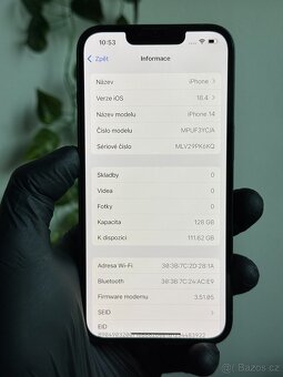 iPhone 14 128GB černý - 6