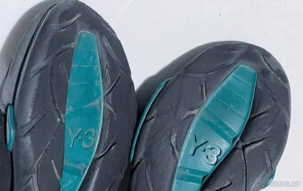 Adidas Y3 Qasa Black Green US10/44/UK9.5 - 6