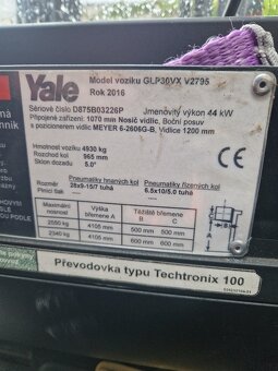 YALE GLP30VX, 2016,9500MH - 6