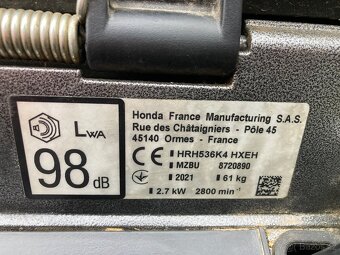Sekačka Honda HRH 536 PRO - 6