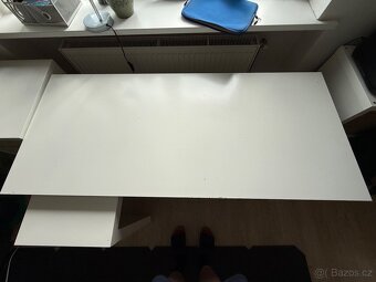 psací stůl IKEA MALM bílý - 6