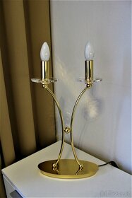 STOLNÍ LAMPA ZLATÁ - 6