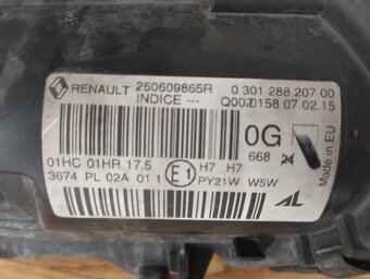 Přední světla Renault Megane III - original - 6