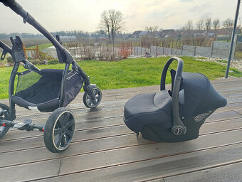 kočárek Noordi Fjordi trojkombinace, koupený 2020, po 1 dítě - 6