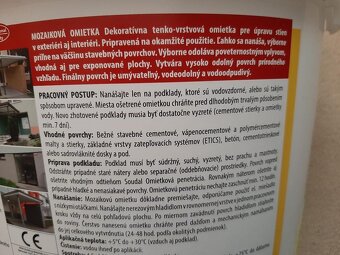 SOUDAL mozaiková omítka odstín 044 na všechny podklady - 6