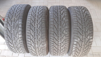alu disky BMW 5x120 r17, zimní pneu 225/55/17 6mm - 6